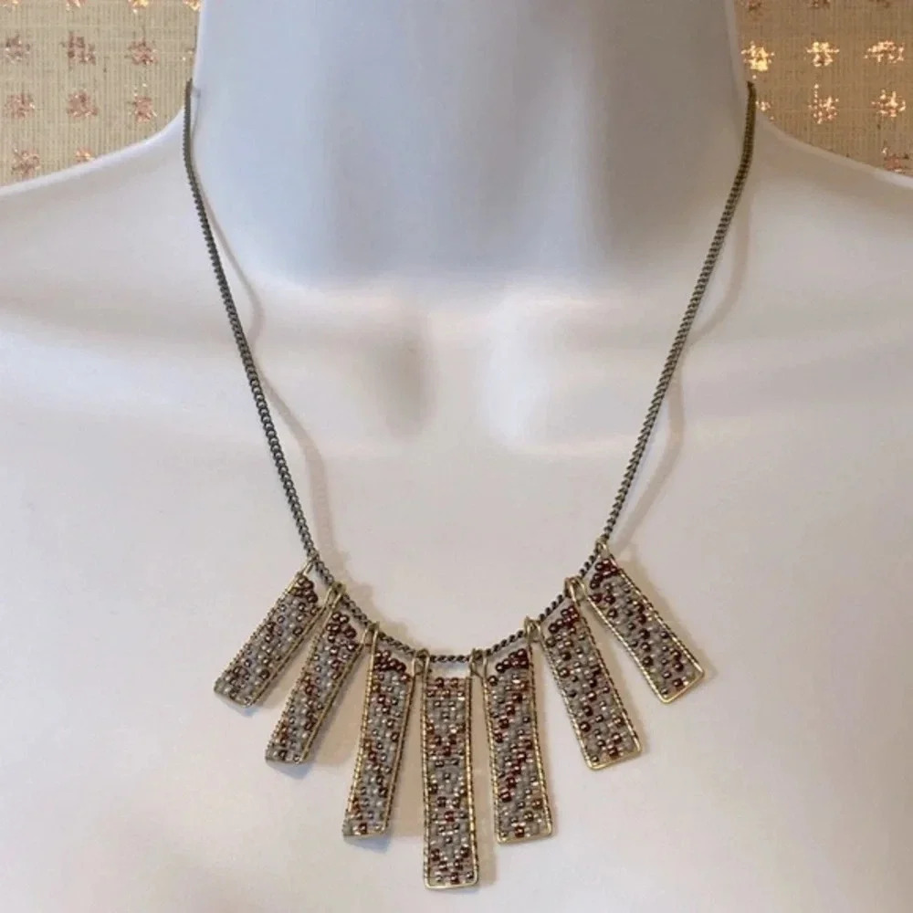 Altiplano Beaded Statement Necklace